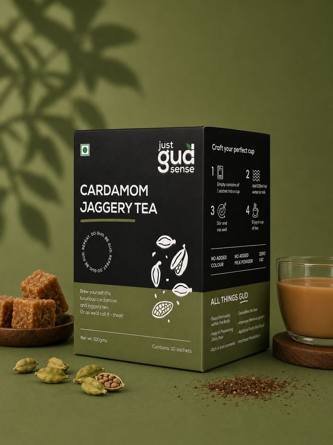 Graphic Angle (4) CARDAMOM JAGGERY TEA - Image 1
